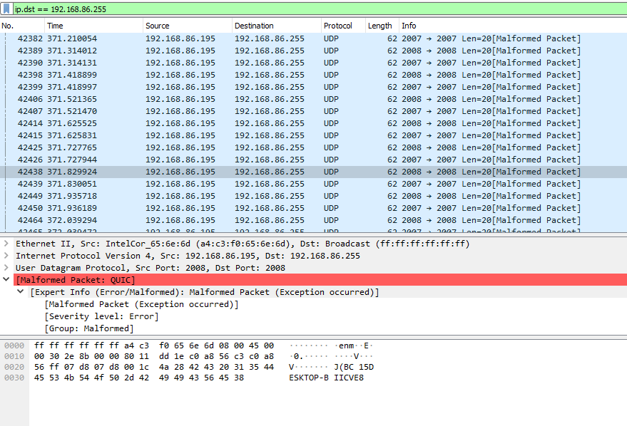 Wireshark Discovery